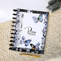 2027 Dated Discbound Planner | Azure Blooms