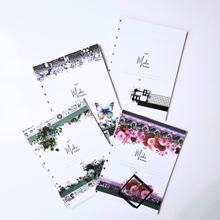 2027 Dated Planner Inserts Only | Whisper Dreams