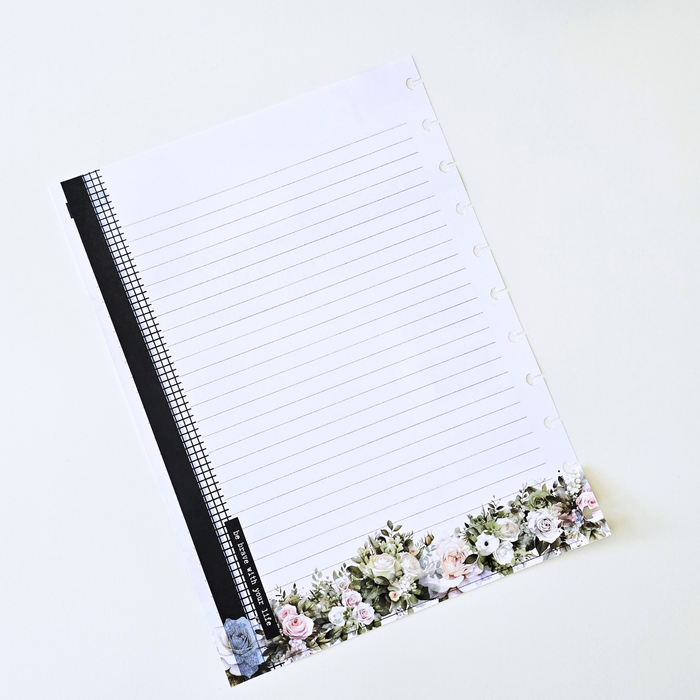 3-Month Undated Discbound Planner Inserts | Arbor Designs