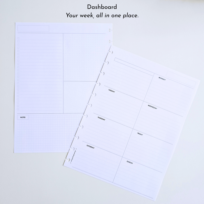 3-Month Undated Weekly Extension Inserts | Arbor Designs