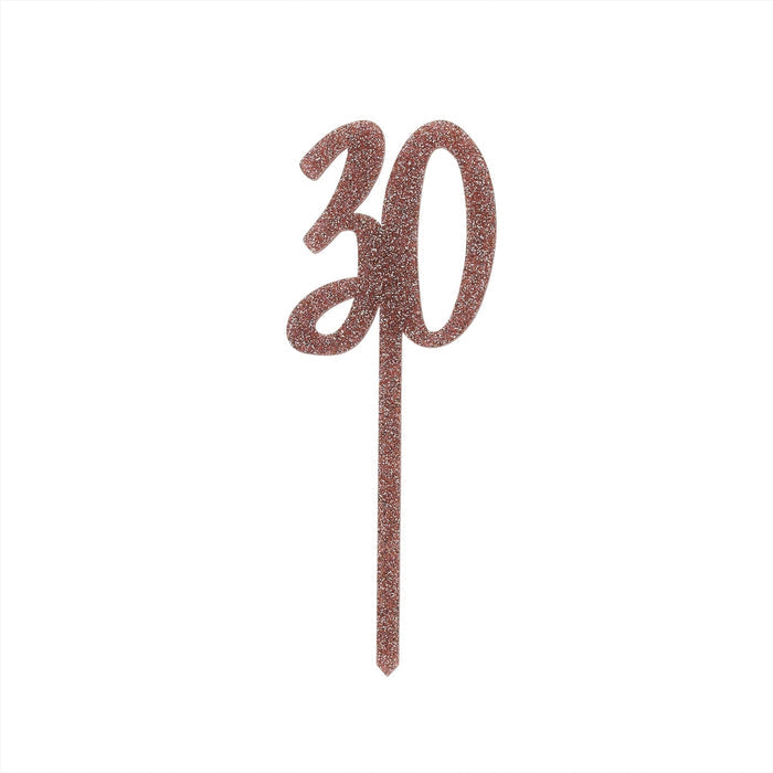 Patisserie Valerie's handmade 30th Birthday Toppers cake delivery