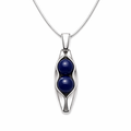 45th Anniversary Gift for Wife | Sapphire Anniversary Necklace | 45th Wedding Anniversary | Personalised Two Peas in a Pod