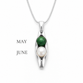 birthstones necklace