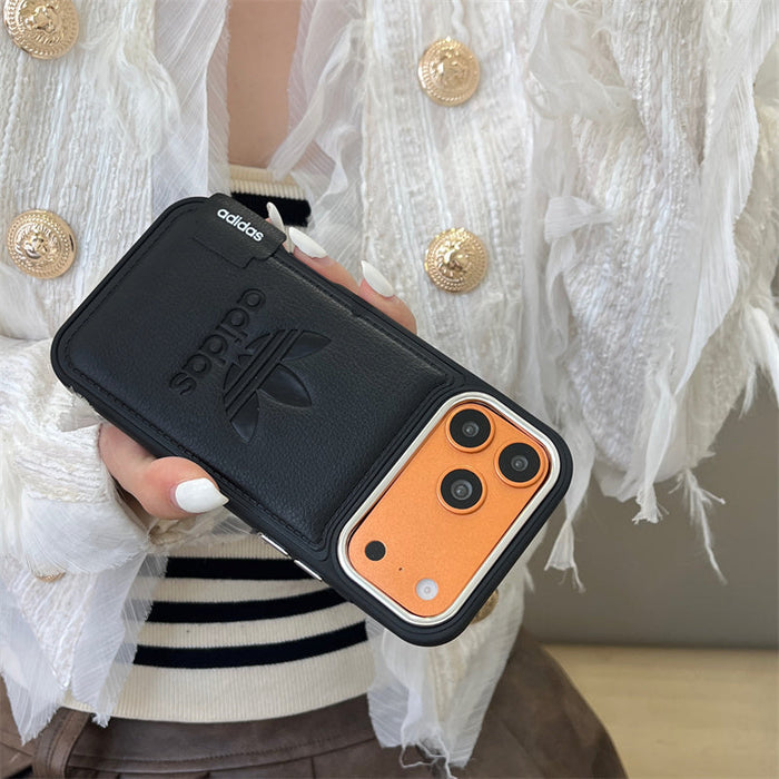 AD Premium Leather Case for iPhone 17/ 16/ 15/ 14