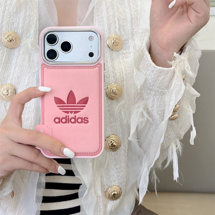 AD Premium Leather Case for iPhone 17/ 16/ 15/ 14