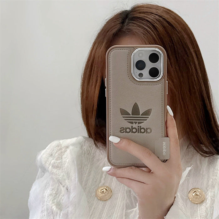 AD Premium Leather Case for iPhone 17/ 16/ 15/ 14