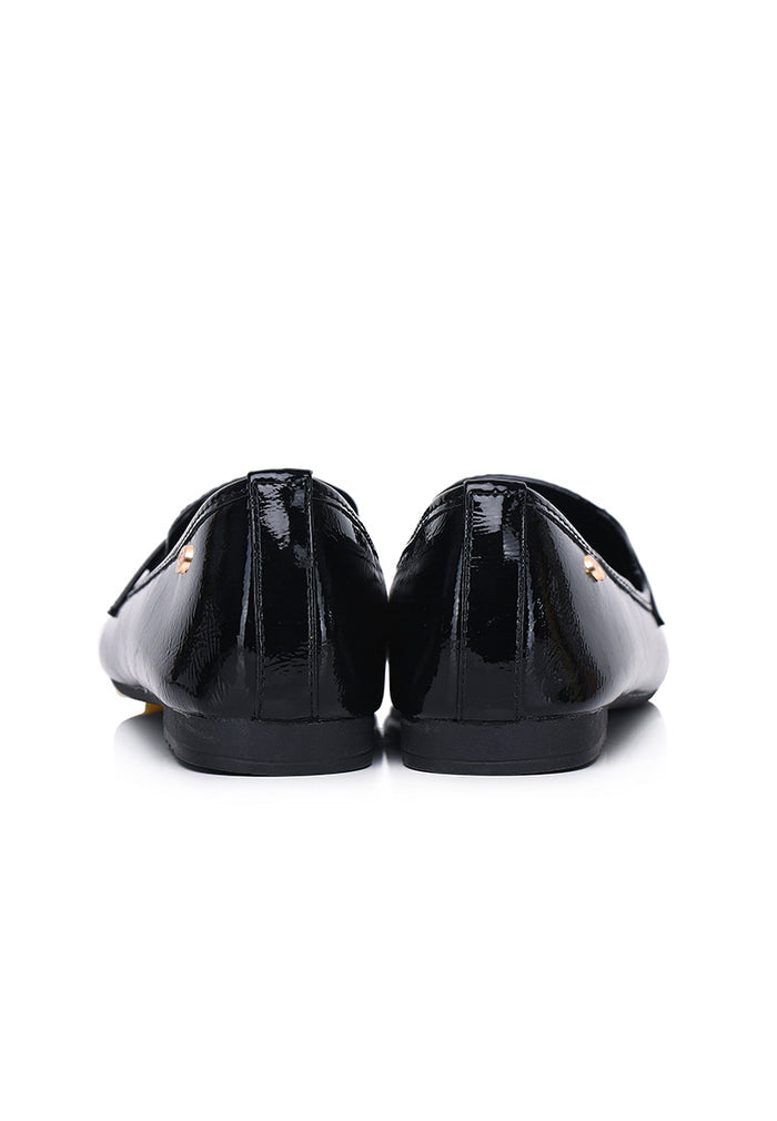 Addison Patent Casual Loafers (Black)