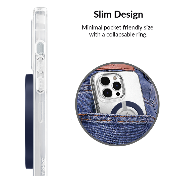 Admiral Navy MagSafe Grip Ring – Magnetic Phone Ring Holder