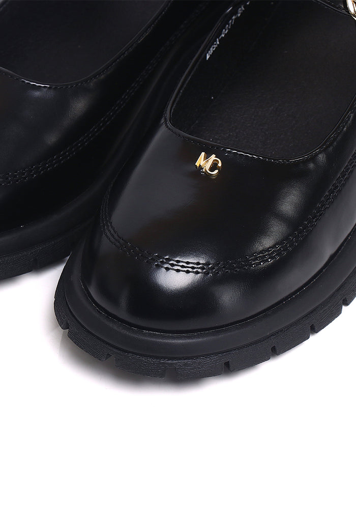 Adoy Mary Janes Ballerina & Flats (Black)