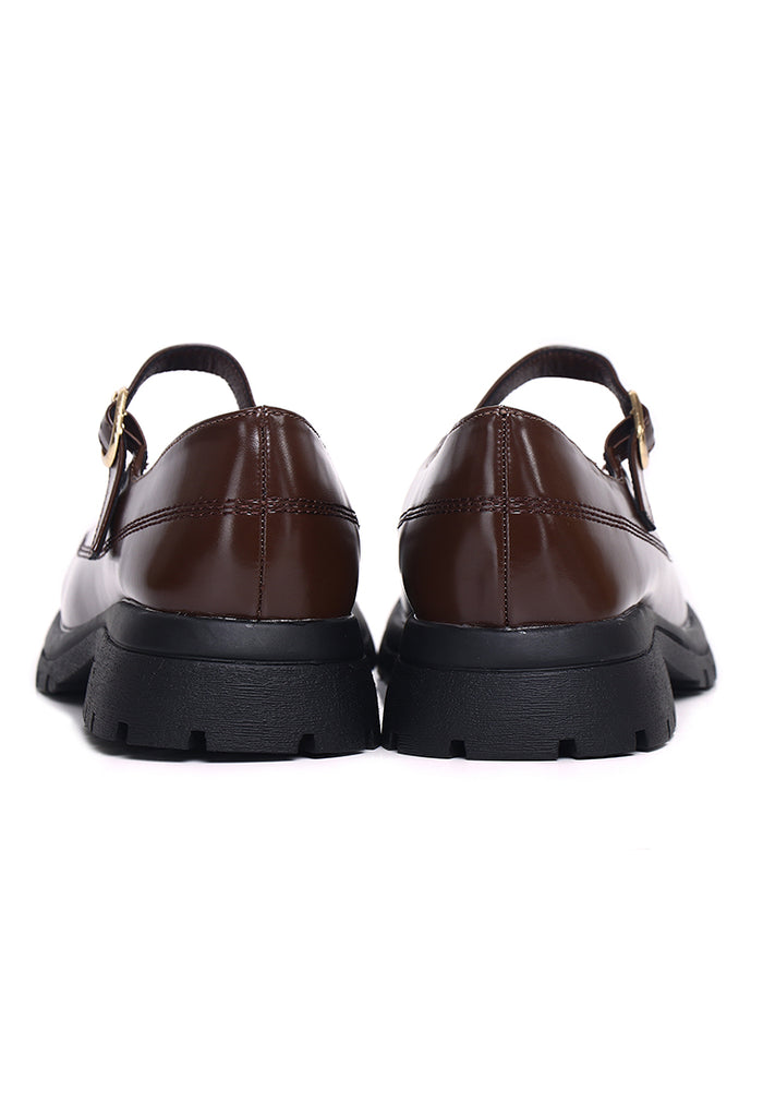 Adoy Mary Janes Ballerina & Flats (Brown)