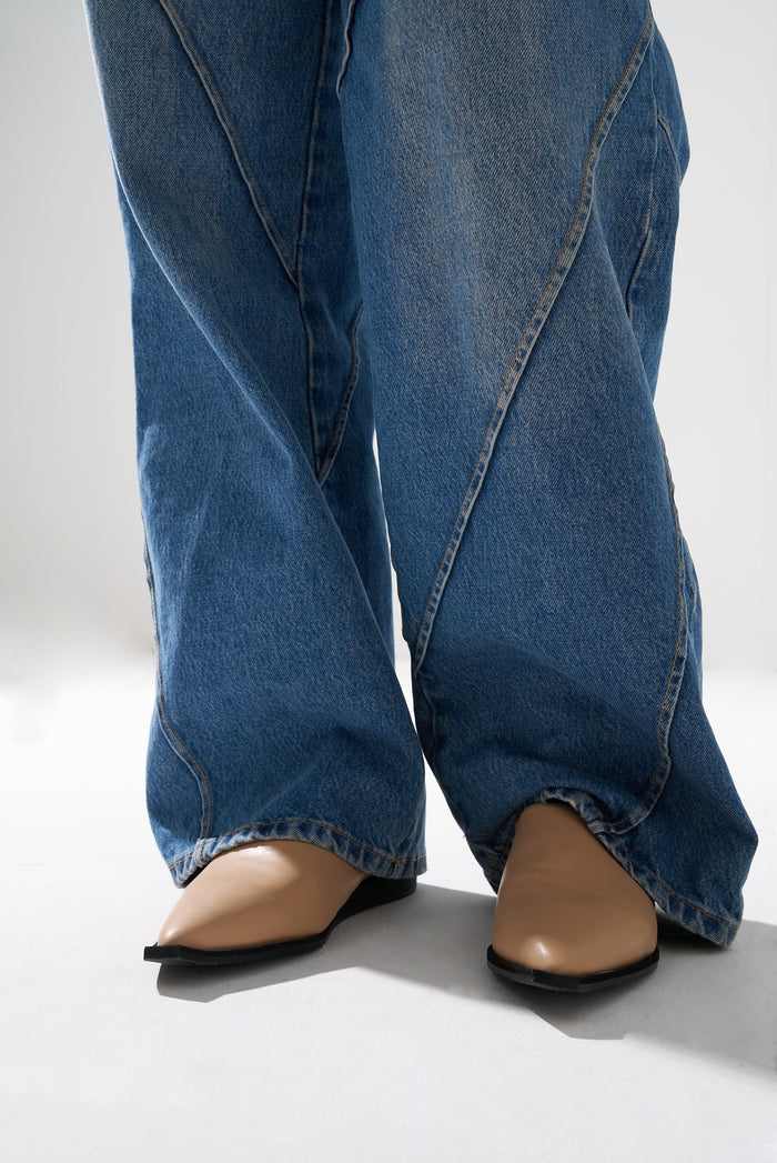 Aira Slip On Sandals (Nude)