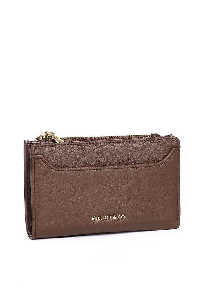 Alessi Bifold Medium Wallet (Coffee)