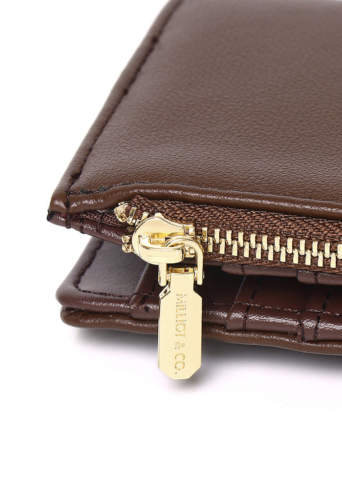 Alessi Bifold Medium Wallet (Coffee)