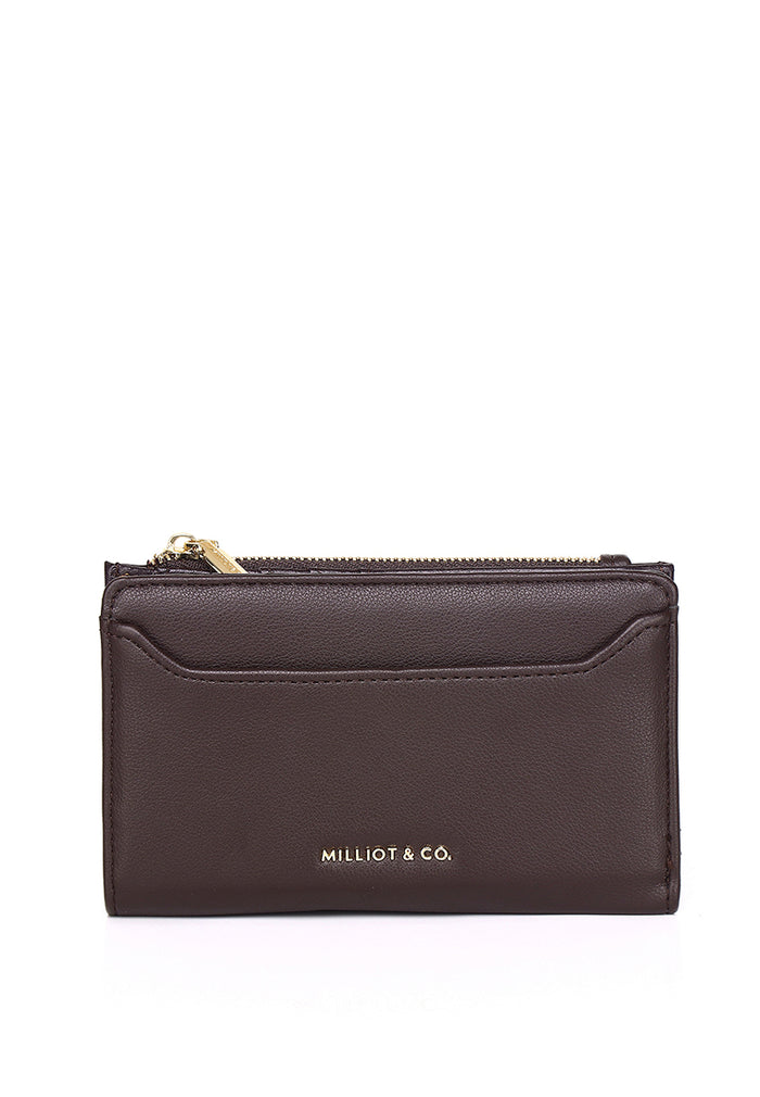 Alessi Bifold Medium Wallet (Espresso)