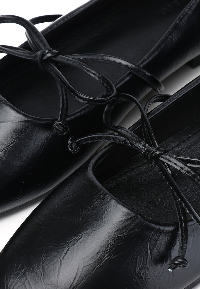 Amelia Ballerina & Flats (Black)