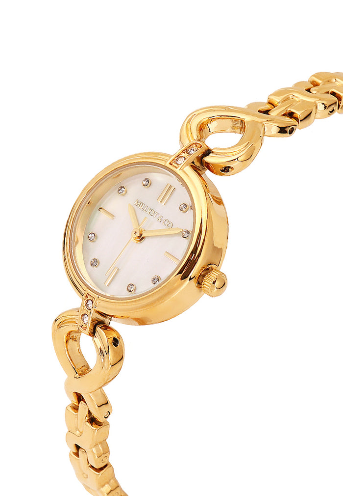 Anna Chain Strap Analog Watch (Gold)