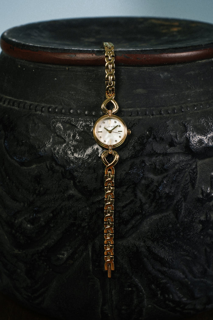 Anna Chain Strap Analog Watch (Gold)