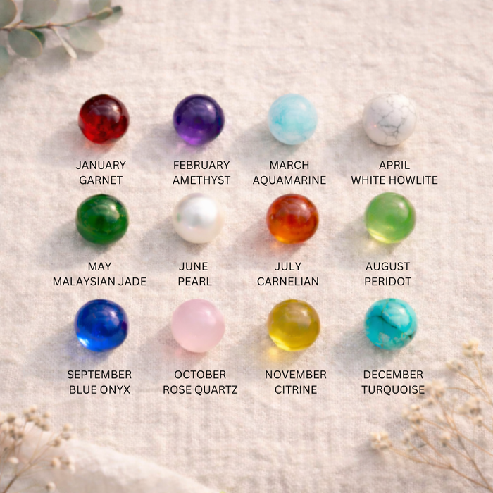 Birthstones selection