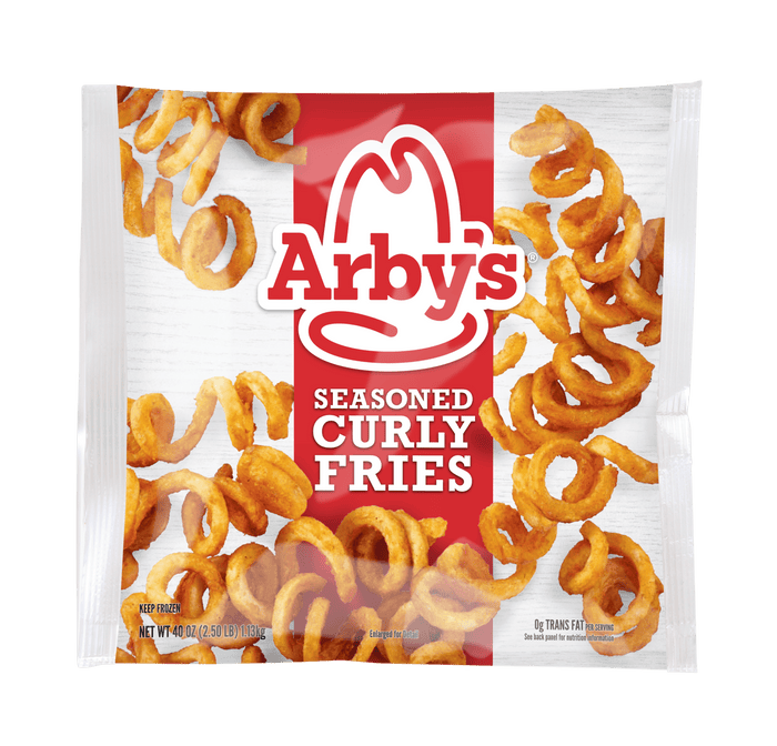 Arby's Seasoned Curly Fries, 40 oz (Frozen)