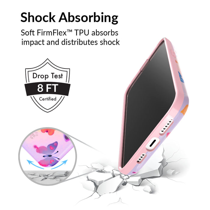 Aura Butterfly iPhone Case – Trendy Protective Phone Cover