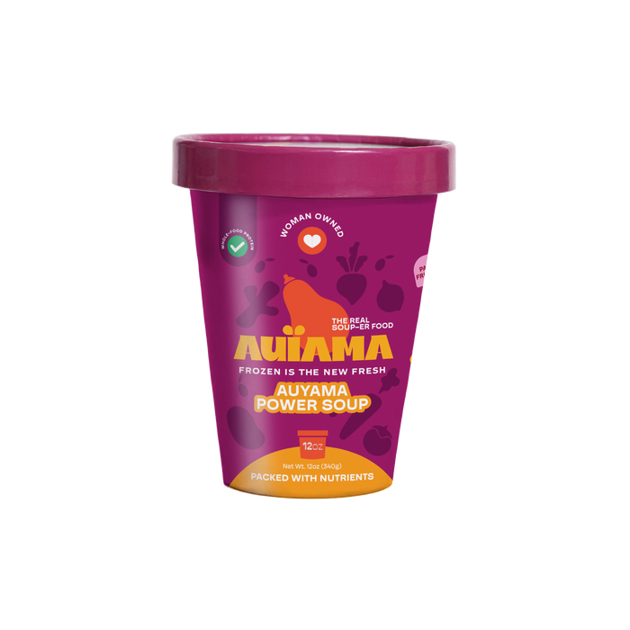 Auyama Power Soup 2026 front cup mockup