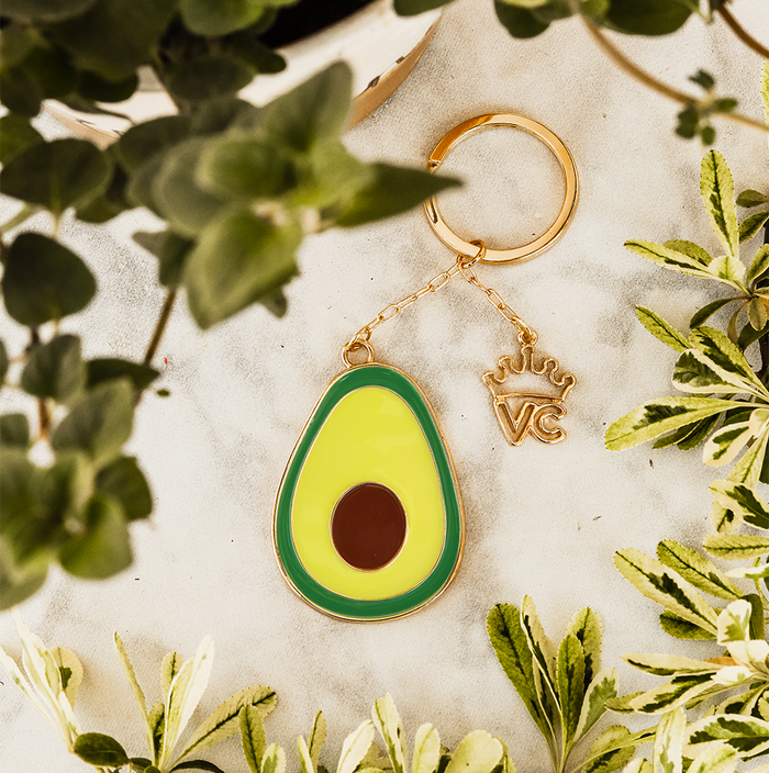 Avocado Keychain – Cute Bag Charm Accessory