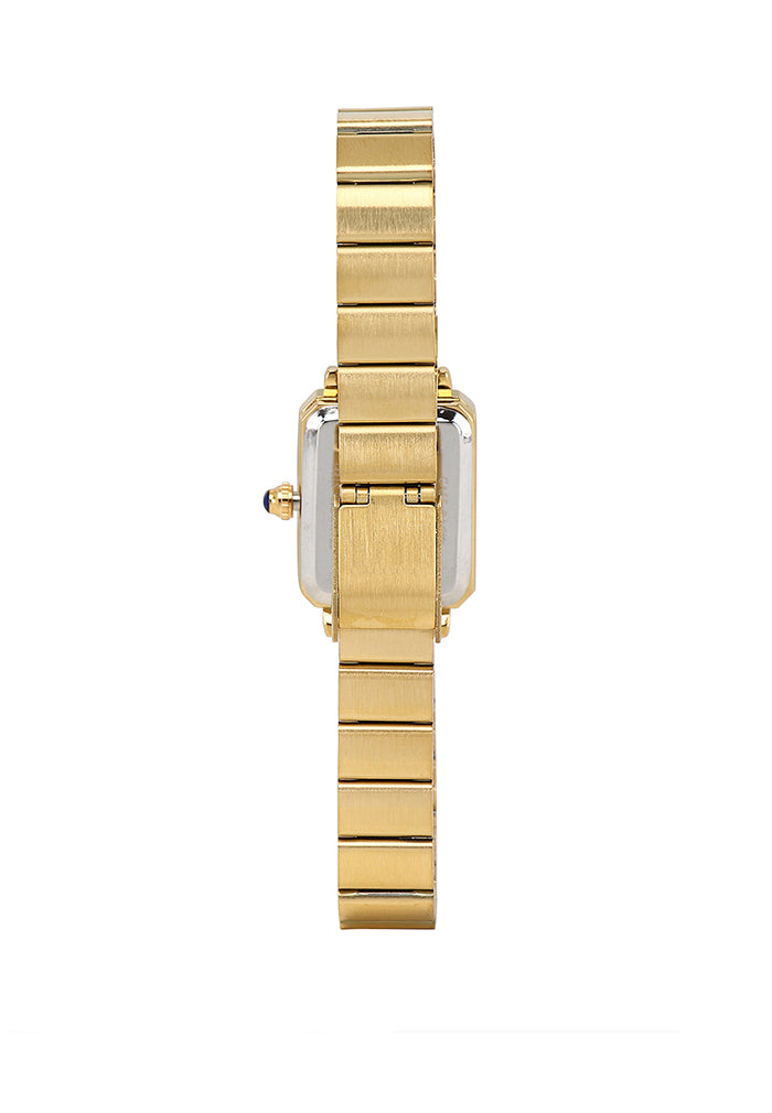 Betty Gold Stainless Steel Analog Watches (Gold)