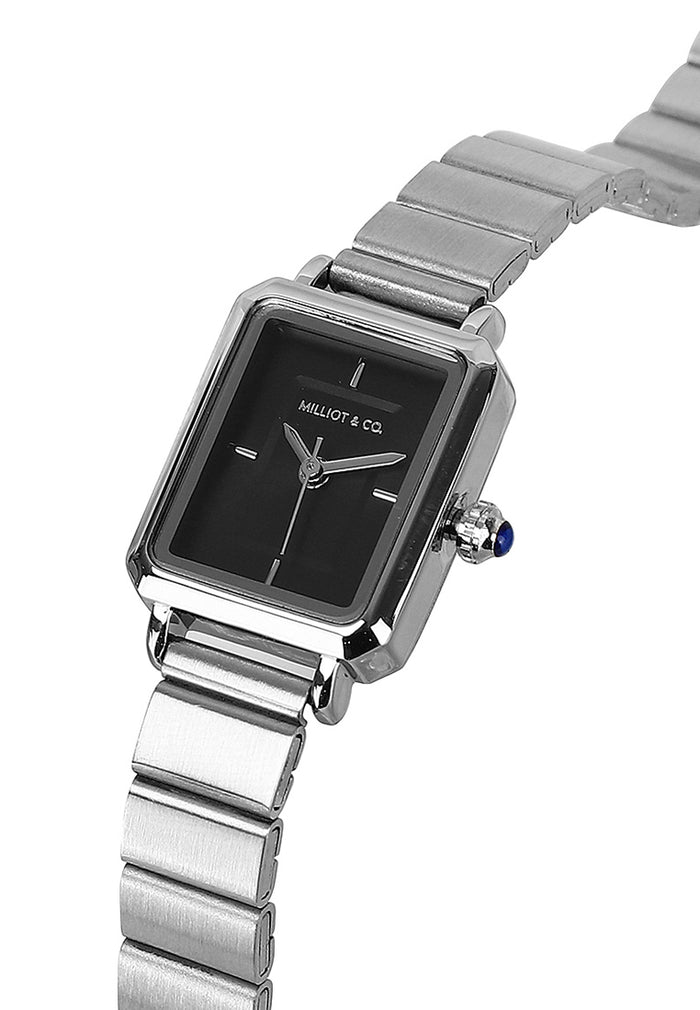 Betty Silver Stainless Steel Analog Watches (Silver)