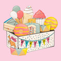 Biscuiteers Birthday Treats Biscuit Tin - Patisserie Valerie