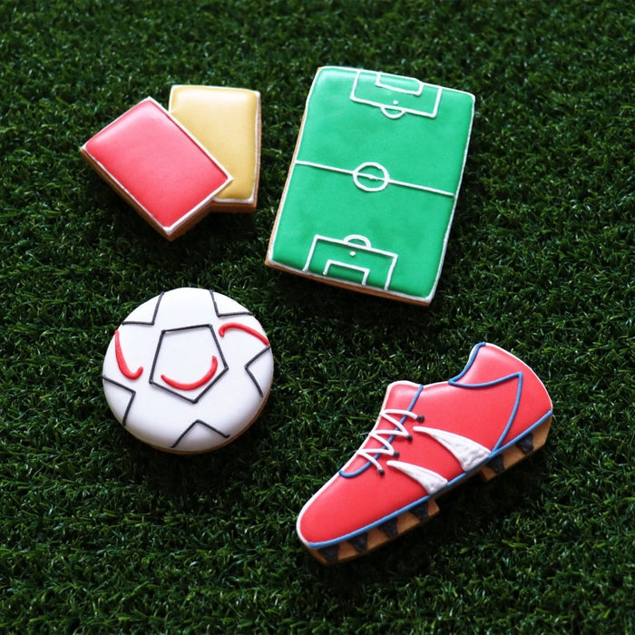 Biscuiteers Football Letterbox Biscuits - Patisserie Valerie