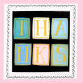 Biscuiteers Thanks Letterbox Biscuits - Patisserie Valerie