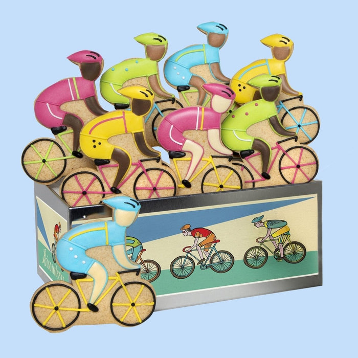 The Bike Race Biscuit Tin - Patisserie Valerie
