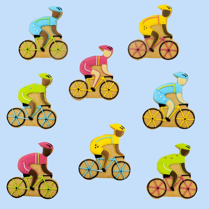 The Bike Race Biscuit Tin - Patisserie Valerie