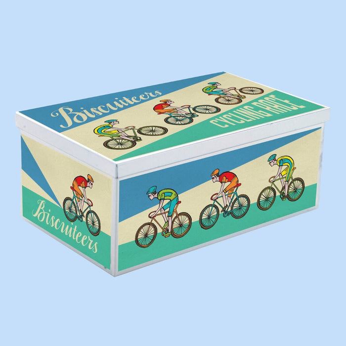 The Bike Race Biscuit Tin - Patisserie Valerie
