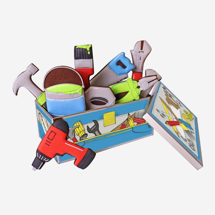 Biscuiteers Tool Kit Hand - Iced Biscuits with Tin 140g - Patisserie Valerie