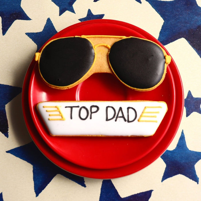 Top Dad Letterbox Biscuit - Patisserie Valerie