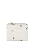 Blooming Garden Top Zip Mini Wallet (Cornsilk)