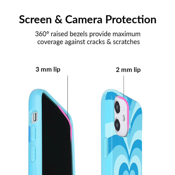 Blue Sweethearts iPhone Case – Cute Aesthetic Phone Cover
