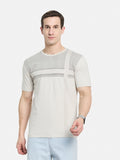 BODY CHECK PRINT  SINGLE JERSEY KNITLYCRA T-SHIRT