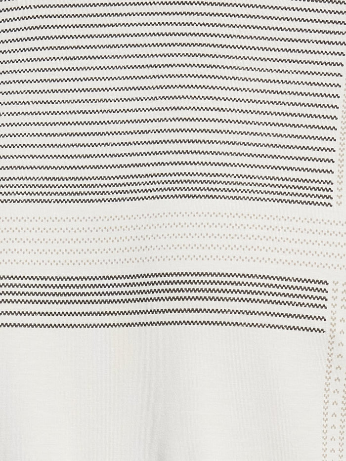 BODY CHECK PRINT  SINGLE JERSEY KNITLYCRA T-SHIRT