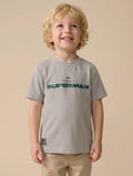 Boy Arctic Wolf Round Neck T-Shirt