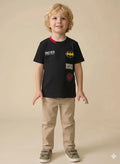 Boy Black Round Neck T-Shirt