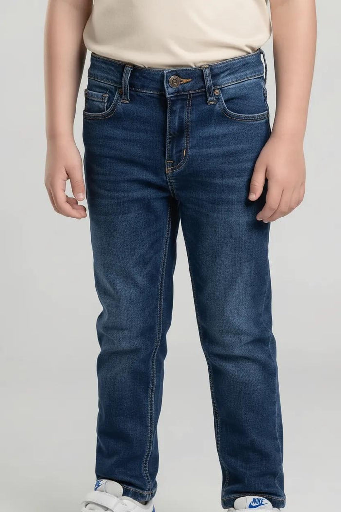 Boy Blue Solid Jeans