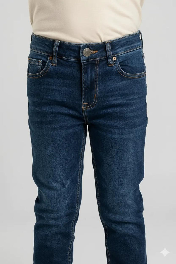 Boy Khaki  Solid Jeans