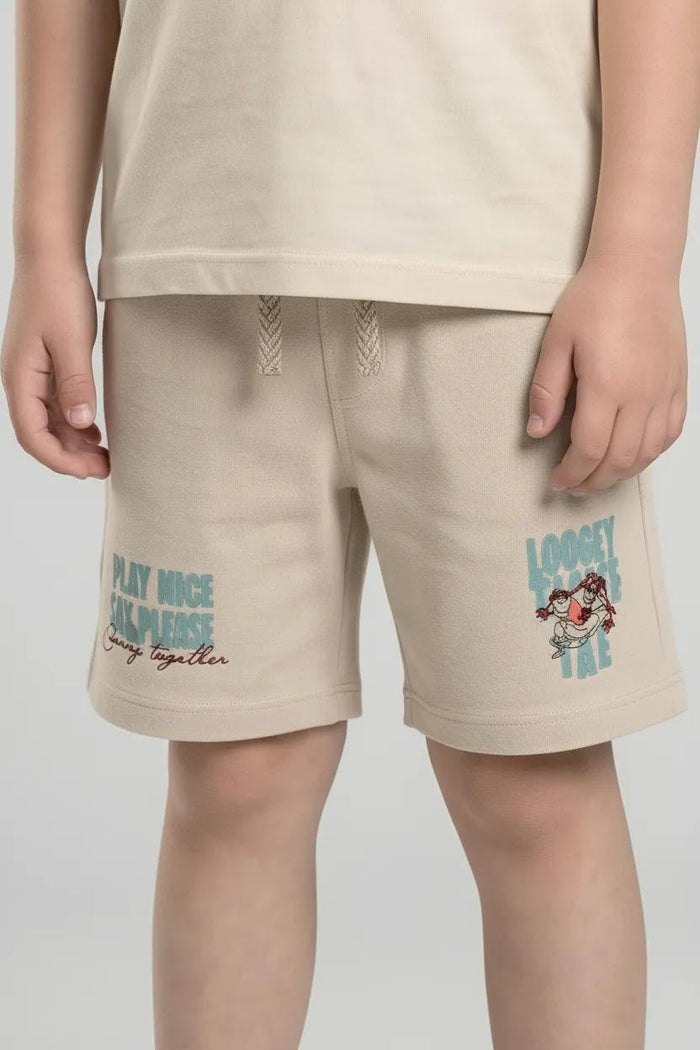 Boy Pristine Printed Shorts