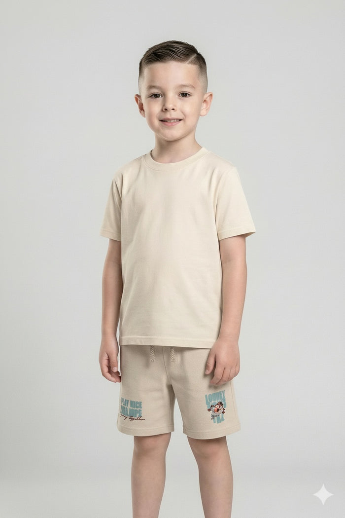 Boy Pristine Printed Shorts