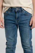 Boy Sand Solid Jeans