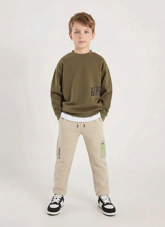 Boy Solid TrackPants