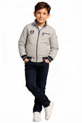 Boys Brand Logo Bomber Jacket