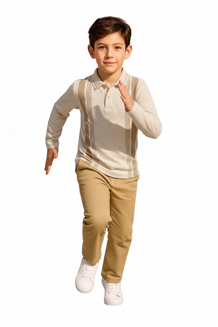 Boys Cotton Polo Neck  Tshirts